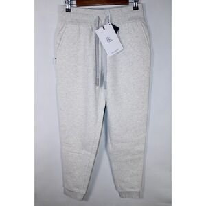 NWT Rhoback Women's XS Extra Small Heather Ivory Clarity Jogger